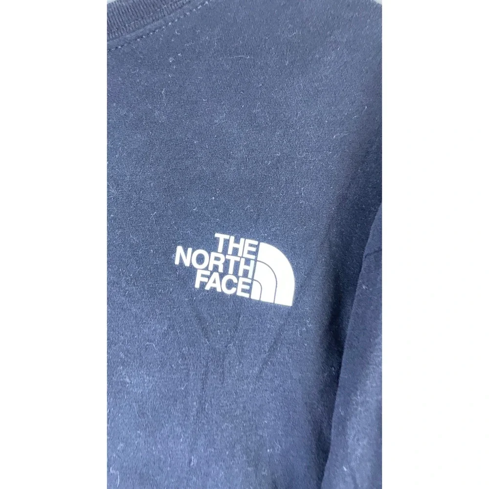 The North Face T-Shirt Mens XXL Black Good Short Sleeve Logo Tee